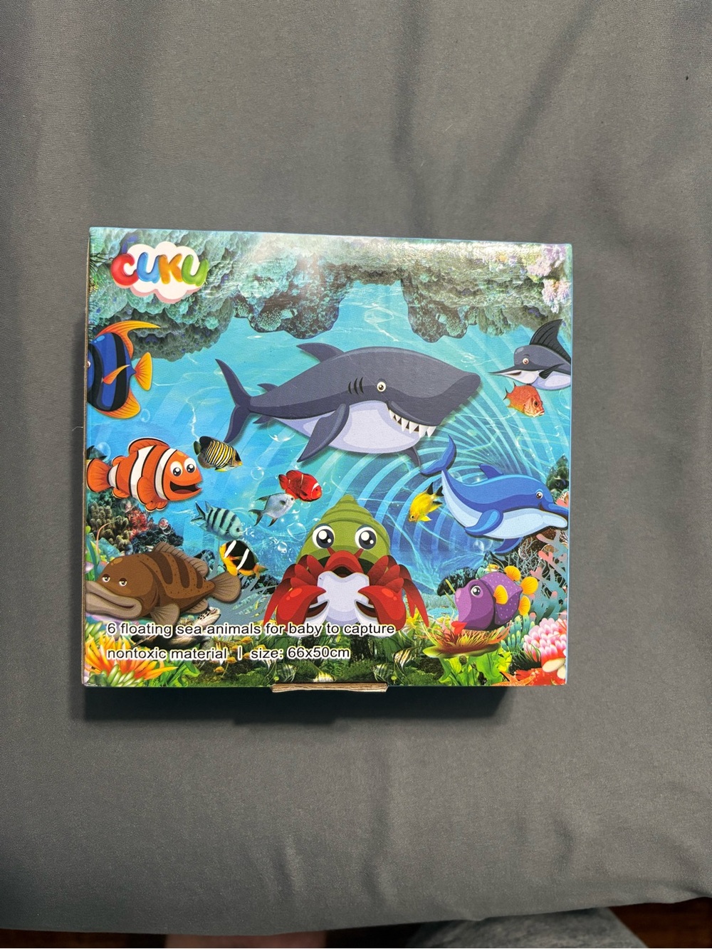 Blue Ocean Sea Animal Toy Set for Kids